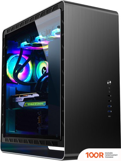 Корпус Jonsbo UMX6S-G (ЧЕРНЫЙ) (122161)