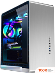 Корпус Jonsbo UMX6S-G (СЕРЕБРИСТЫЙ) (122160)