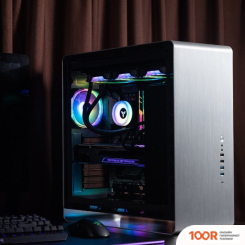 Корпус Jonsbo UMX6S-G (СЕРЕБРИСТЫЙ) (122160)