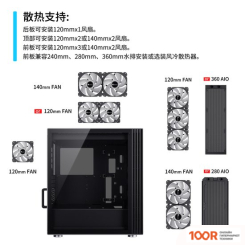 Корпус Jonsbo U6 (СЕРЕБРИСТЫЙ) (122147)