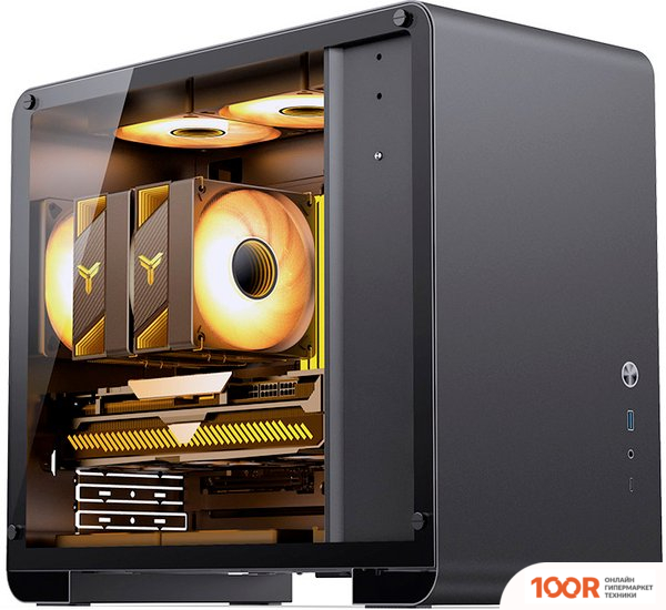 Корпус Jonsbo U4 MINI (ЧЕРНЫЙ) (122136)