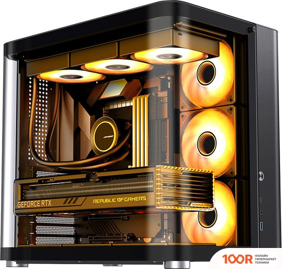 Корпус Jonsbo TK-2 2.0 (ЧЕРНЫЙ) (122122)