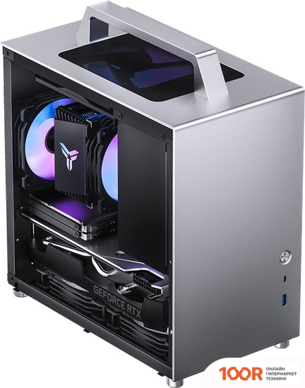 Корпус Jonsbo T8 PLUS (СЕРЕБРИСТЫЙ) (122115)