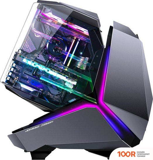 Корпус Jonsbo MOD5 (СЕРЫЙ) (122097)