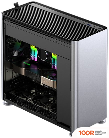 Корпус Jonsbo JONSPLUS I400-A (СЕРЕБРИСТЫЙ) (122091)