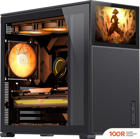 Корпус Jonsbo D41 MESH SCREEN (ЧЕРНЫЙ) (122083)