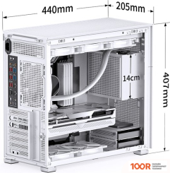 Корпус Jonsbo D41 MESH (БЕЛЫЙ) (122080)