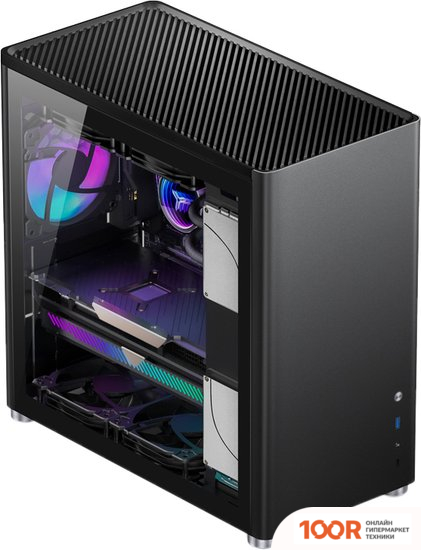 Корпус Jonsbo D40 (ЧЕРНЫЙ) (122079)