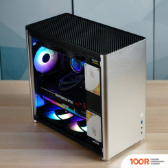 Корпус Jonsbo D40 (СЕРЕБРИСТЫЙ) (122078)