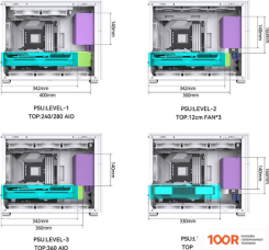 Корпус Jonsbo D31 STD SCREEN (БЕЛЫЙ) (122071)