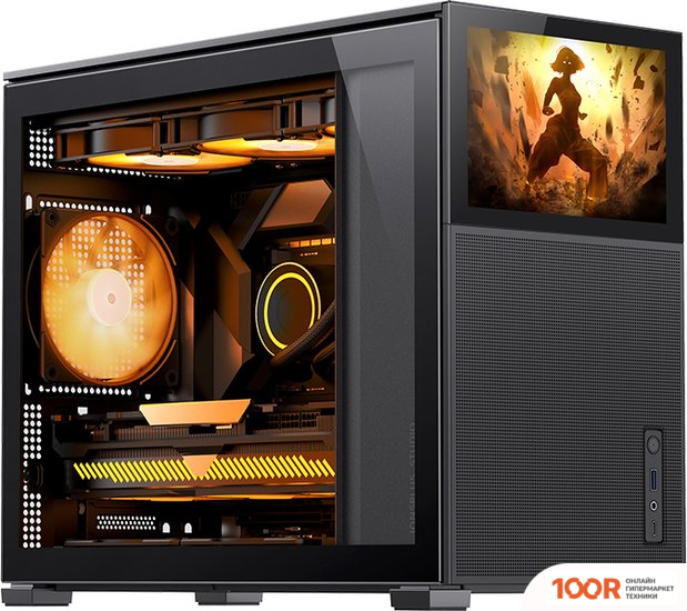 Корпус Jonsbo D31 MESH SCREEN (ЧЕРНЫЙ) (122068)