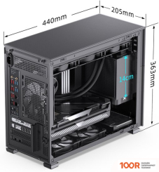 Корпус Jonsbo D31 MESH (ЧЕРНЫЙ) (122066)