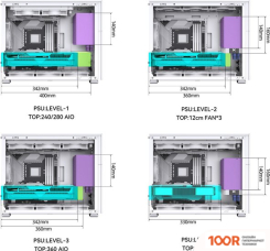 Корпус Jonsbo D31 MESH (БЕЛЫЙ) (122065)