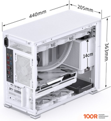 Корпус Jonsbo D31 MESH (БЕЛЫЙ) (122065)