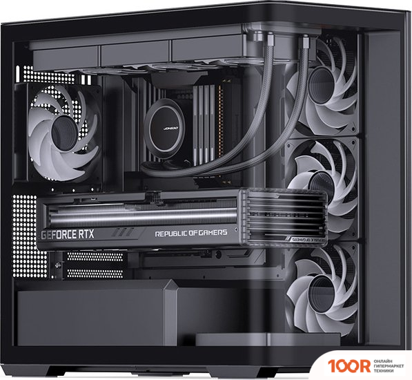 Корпус Jonsbo D300 (ЧЕРНЫЙ) (122064)