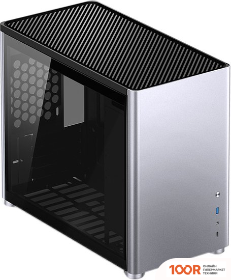 Корпус Jonsbo D30 (СЕРЕБРИСТЫЙ) (122061)