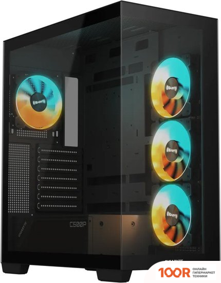 Корпус Gigabyte C500 PANORAMIC STEALTH (ЧЕРНЫЙ) (121746)