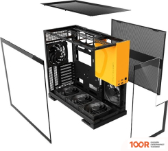 Корпус Geometric Future MODEL 5 5FAN (ЧЕРНЫЙ/ЖЕЛТЫЙ) (121723)