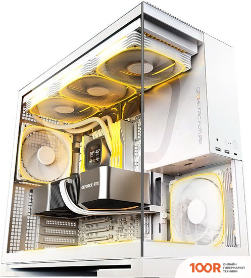 Корпус Geometric Future MODEL 5 5FAN (БЕЛЫЙ) (121722)