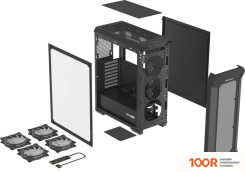 Корпус Genesis IRID 505 V2 ARGB BLACK NPC-1518 (121704)