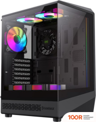 Корпус GameMax VISTA COC BK (ЧЕРНЫЙ) (121670)