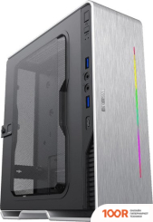 Корпус GameMax VIOLIN S106 (СЕРЕБРИСТЫЙ) (121668)