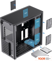 Корпус GameMax SPARK PRO (ЧЕРНЫЙ) (121655)