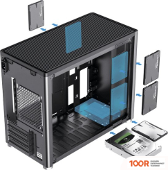 Корпус GameMax SPARK (СЕРЫЙ) (121652)