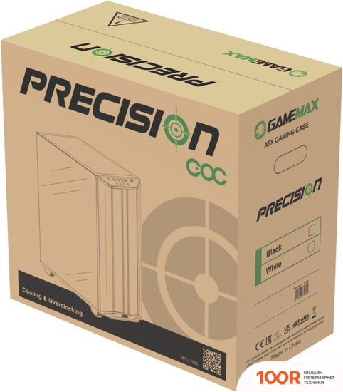 Корпус GameMax PRECISION (ЧЕРНЫЙ) (121638)