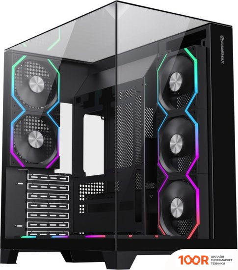 Корпус GameMax INFINITY PRO BK (ЧЕРНЫЙ) (121621)