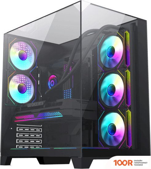 Корпус GameMax INFINITY PLUS (ЧЕРНЫЙ) (121620)