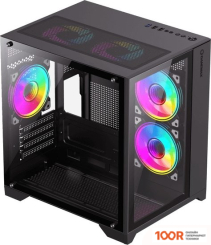 Корпус GameMax INFINITY MINI BK (ЧЕРНЫЙ) (121617)