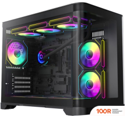 Корпус GameMax HYPE-M BK (ЧЕРНЫЙ) (121613)