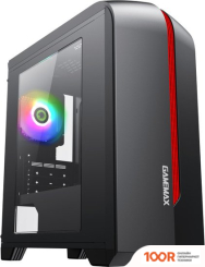 Корпус GameMax CENTAURI (ЧЕРНЫЙ/КРАСНЫЙ) (121587)