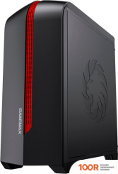 Корпус GameMax CENTAURI (ЧЕРНЫЙ/КРАСНЫЙ) (121587)