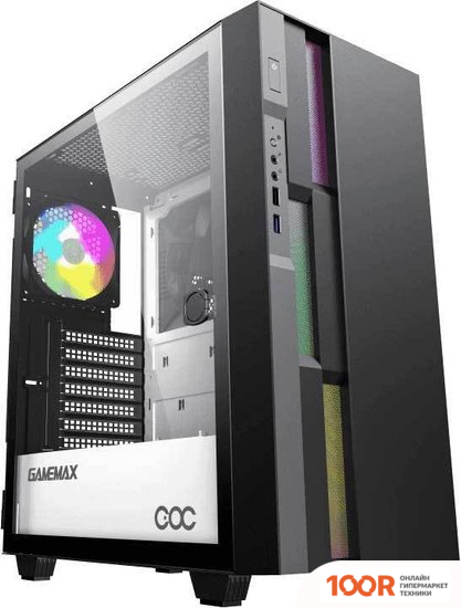 Корпус GameMax BRUFEN C3 (ЧЕРНЫЙ/СЕРЫЙ) (121585)