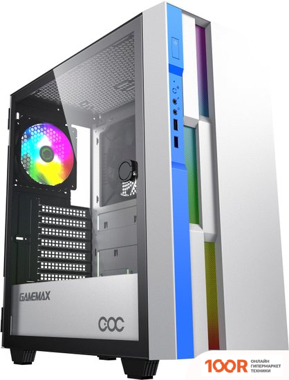 Корпус GameMax BRUFEN C3 (БЕЛЫЙ/ГОЛУБОЙ) (121582)