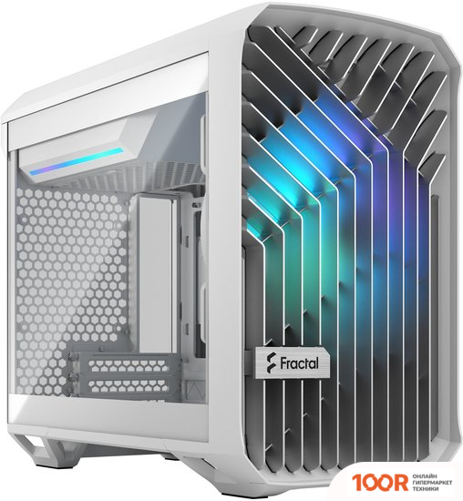 Корпус Fractal Design TORRENT NANO WHITE RGB CLEAR TINT FD-C-TOR1N-05 (121542)