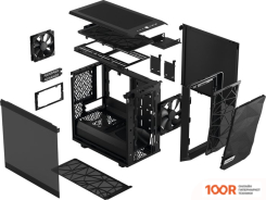 Корпус Fractal Design MESHIFY 2 NANO BLACK TG DARK TINT FD-C-MES2N-01 (121484)