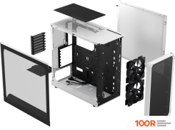 Корпус Fractal Design FOCUS 2 WHITE TG CLEAR TINT FD-C-FOC2A-02 (121463)