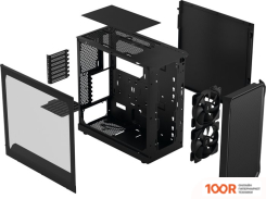 Корпус Fractal Design FOCUS 2 BLACK TG CLEAR TINT FD-C-FOC2A-01 (121460)