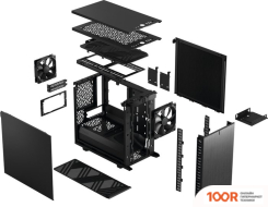 Корпус Fractal Design DEFINE 7 NANO BLACK SOLID FD-C-DEF7N-01 (121438)
