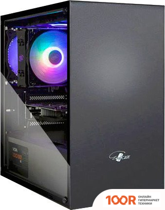 Корпус Eurocase M10 ARGB (СЕРЫЙ) (121008)