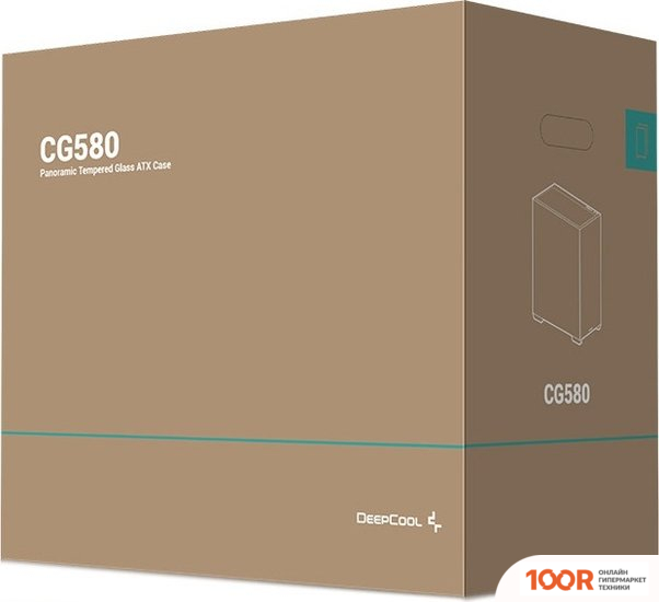 Корпус DeepCool CG580 R-CG580-BKNDA0-G-1 (120885)