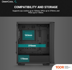 Корпус DeepCool CC560 V2 ARGB R-CC560-BKTAA4-G-2 (120871)