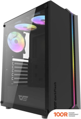 Корпус dark Flash DK151 (ЧЕРНЫЙ) (120862)