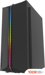 Корпус dark Flash DK151 (ЧЕРНЫЙ) (120862)