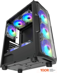 Корпус dark Flash AQUARIUS (ЧЕРНЫЙ) (120860)