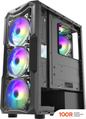 Корпус dark Flash AQUARIUS (ЧЕРНЫЙ) (120860)