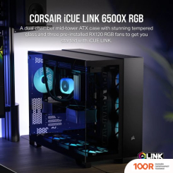 Корпус Corsair ICUE LINK 6500X RGB CC-9011269-WW (120761)